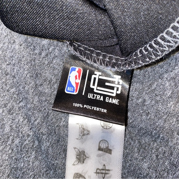 Golden State Warriors Ultra Game Short Sleeve Shirt Men’s M Black & Grey NBA‎ - Picture 6 of 7